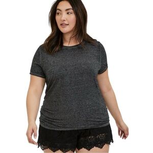 Torrid, Vintage Triblend Crew Neck Tee (Size 4)